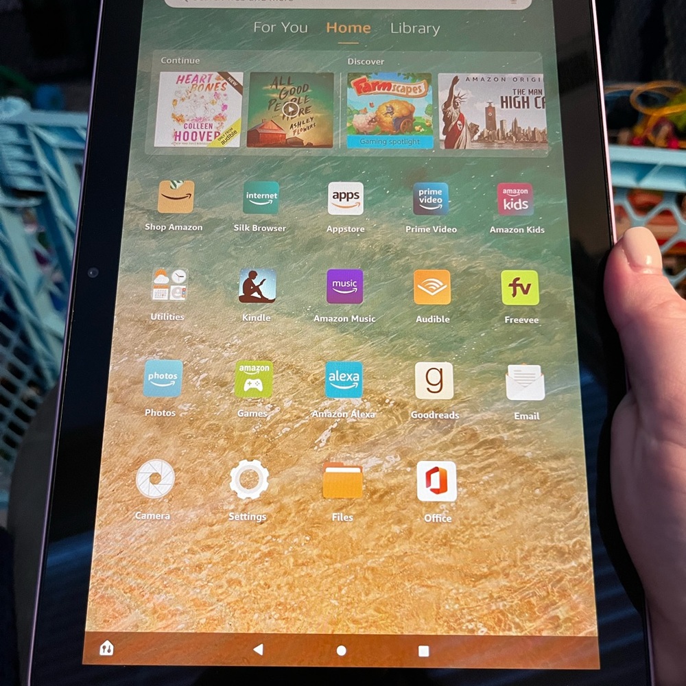 Amazon fire HD tablet